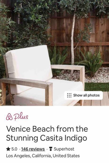 Venice Beach From Stunning Casita Indigo Studio Los Angeles Exterior photo